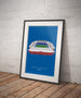 A4 Glasgow Rangers Football Stadium Print / Poster