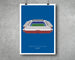 A4 Glasgow Rangers Football Stadium Print / Poster