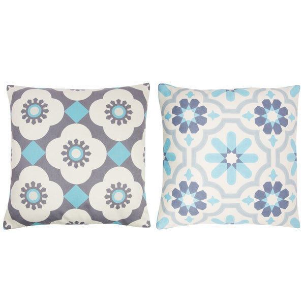 Sass & Belle Mediterranean Mosaic Cushion Assorted