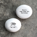 East of India Porcelain Christmas Pebble - Hearts Come Home