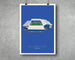 A4 Sheffield Wednesday Football Stadium Print / Poster