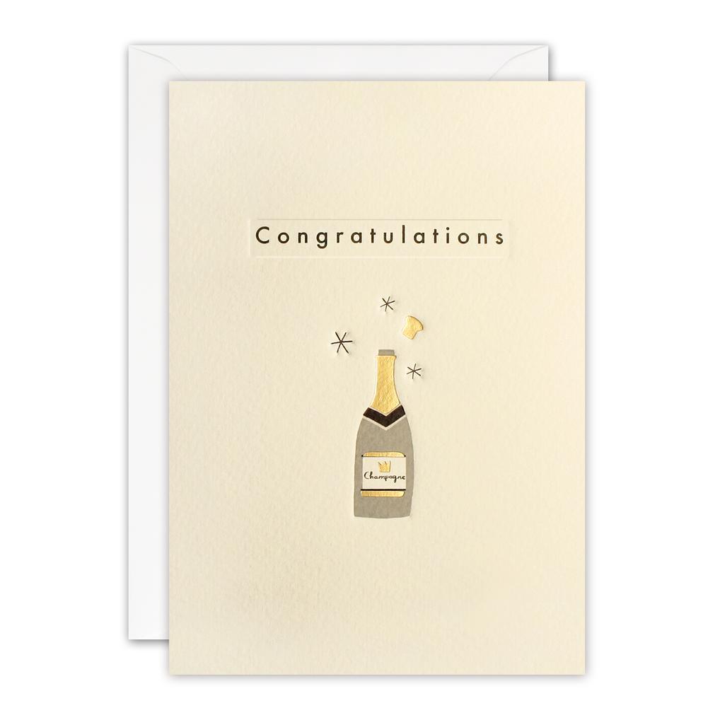 James Ellis TN3411 - Congratulations Champagne Ingot Card - Retired