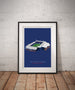 A4 WBA Football Stadium Print / Poster