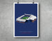 A4 WBA Football Stadium Print / Poster