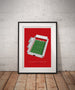 A4 Walsall FC Stadium Print / Poster