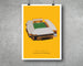 A4 Wolves Football Stadium Print / Poster