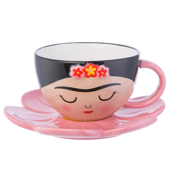 Sass & Belle Frida Cup and Flower Saucer Set