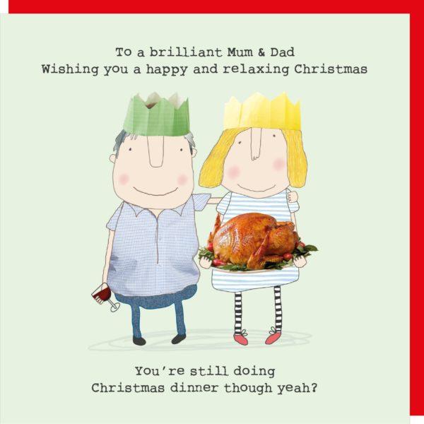 Rosie Made A Thing Mum & Dad Xmas