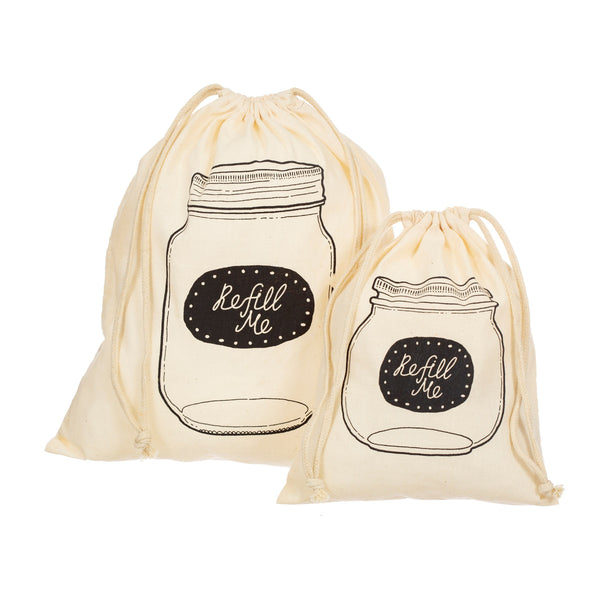 Sass & Belle Cotton Produce Bags - Set of 2