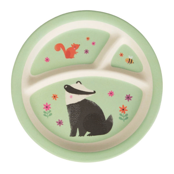 Sass & Belle Woodland Friends Bamboo Kids' Plate