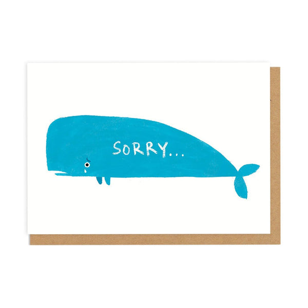 Ohh Deer Sorry Whale Greeting Card