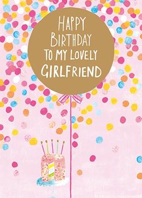Paper Salad Happy Birthday Girlfriend
