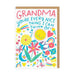 Ohh Deer Grandma Nice Thing Greetings Card