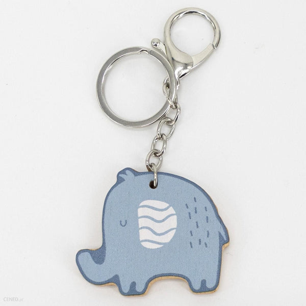 Wooden Animal Keyrings - Hedgehog/ Elephant/ Fox/ Bear