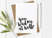 Mrs Best Paper Co You Had Me At Hello - Valentine's Day Card / Anniversary