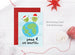 Peas on Earth Christmas Card