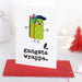 Gangsta Wrappa Christmas Card