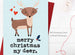 Merry Christmas My Deer Card