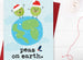 Peas on Earth Christmas Card