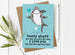 Daddy Shark I/We Love You Card