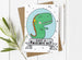 Dinosaur Children's Birthday Card