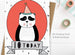 Age 10 Birthday Card - Panda