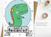 Dinosaur Children's Birthday Card