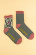 Powder A-Z Ankle Socks - P