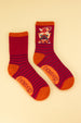 Powder Ankle Socks Floral Pug