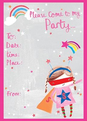 Paper Salad Shero Invite