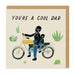 Ohh Deer Motorcycle Dad Birthday Card