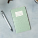 Rex London Small Green Abstract Notebook
