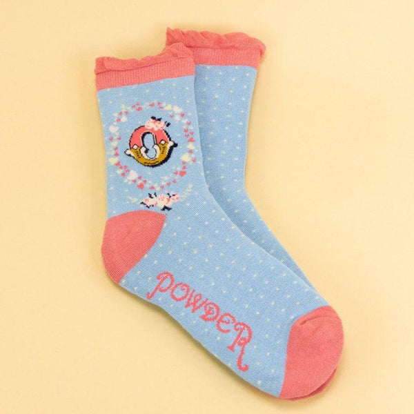 Powder A-Z Ankle Socks - O