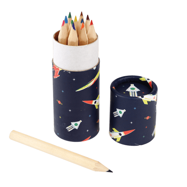 Rex London Space Age Colouring Pencils (Set Of 12)