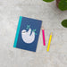 Rex London Sydney Sloth A6 Notebook