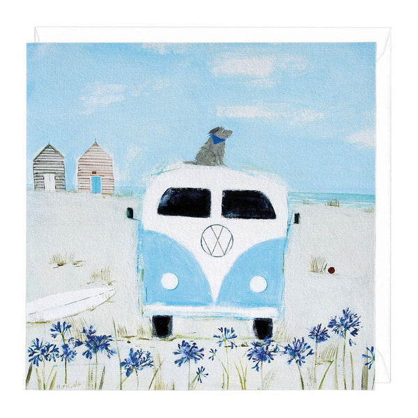 Whistlefish Blue Camper Card