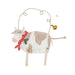 Gisela Graham Assorted Farm Animal Wooden Tree Decoration