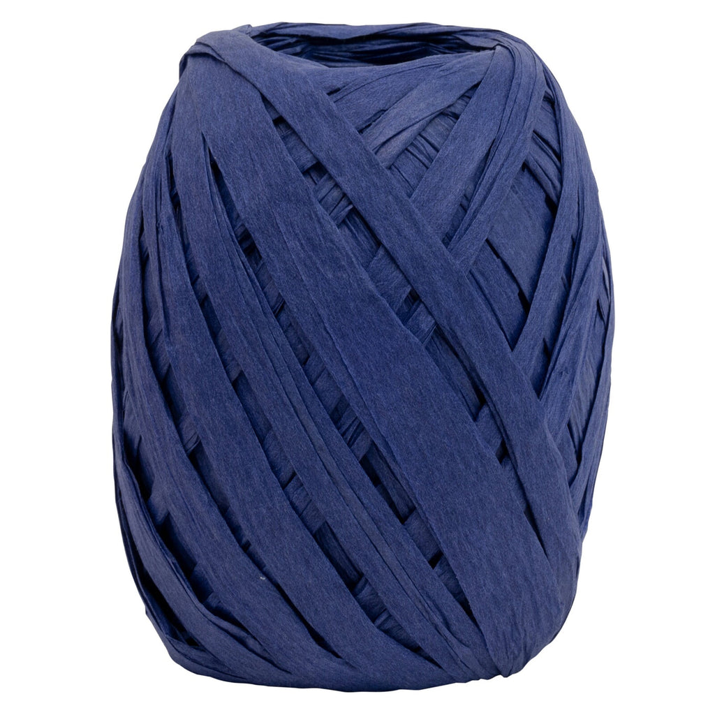 Nature Look Paper Raffia Ribbon Assorted Colours - 7mm x 30m