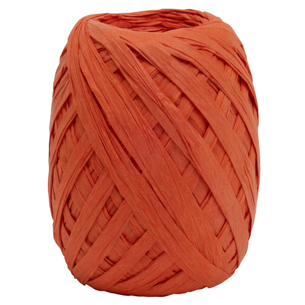 Nature Look Paper Raffia Ribbon Assorted Colours - 7mm x 30m