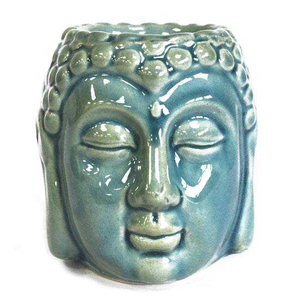 Ancient Wisdom Buddha Oil / Wax Melt Burner - Blue