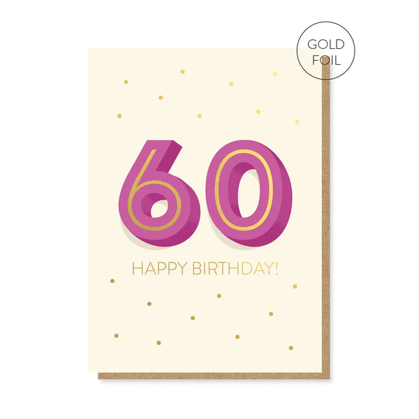 Stormy Knight The Big 6-0 Birthday Card