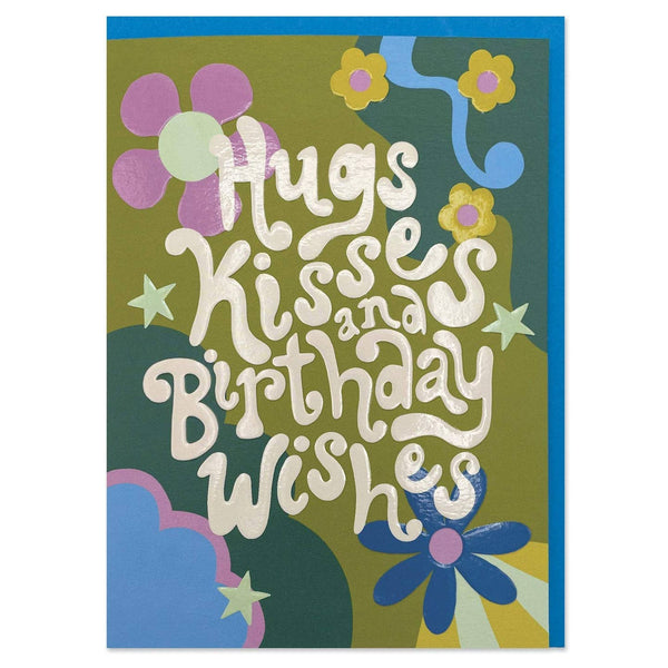 Raspberry Blossom Hugs, Kisses and Birthday Wishes