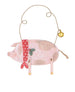 Gisela Graham Assorted Farm Animal Wooden Tree Decoration