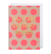 Dazzling Birthday Wishes Greetings Card - Lagom Design