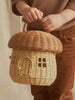 Children's Natural Rattan Mushroom Basket