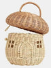 Children's Natural Rattan Mushroom Basket