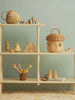 Children's Natural Rattan Mushroom Basket