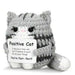 Crochet Positive Cat Gift