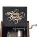 Happy Birthday - Black Wooden Music Box