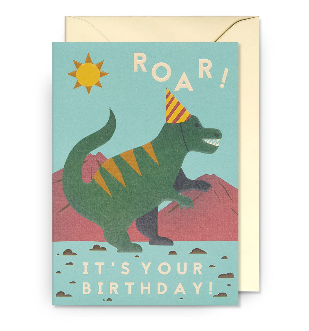 Lagom Design Roar! It’s Your Birthday! Greeting Card